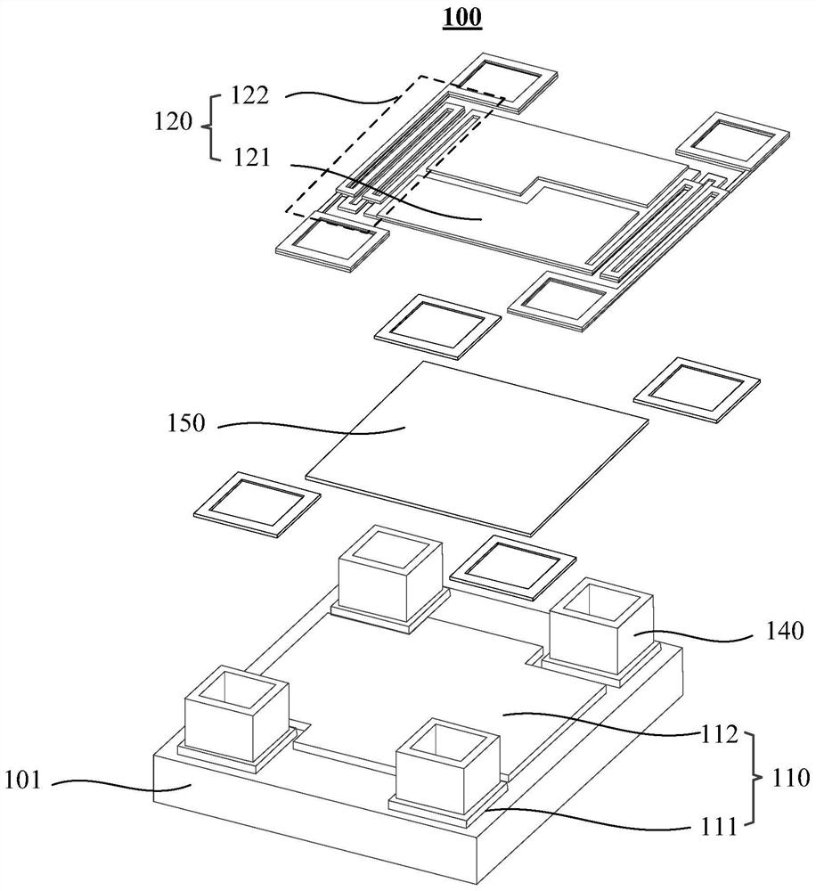 Infrared detector mirror pixel and infrared detector based on cmos technology