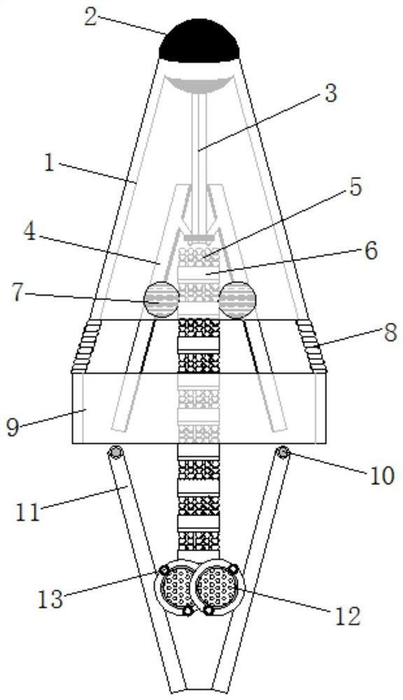 Protective clothing adhesive pressing device capable of preventing adhesive pressing effect from being affected by too high or too low temperature