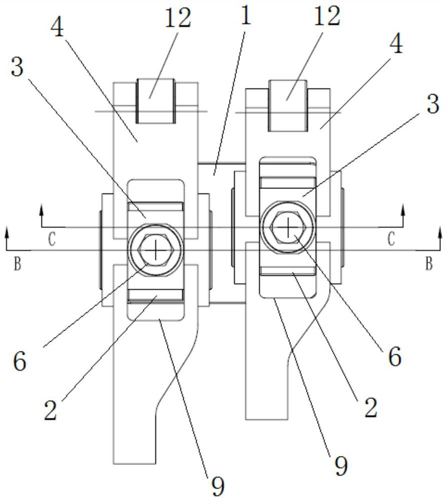 Rocker arm seat and rocker arm shaft assembly