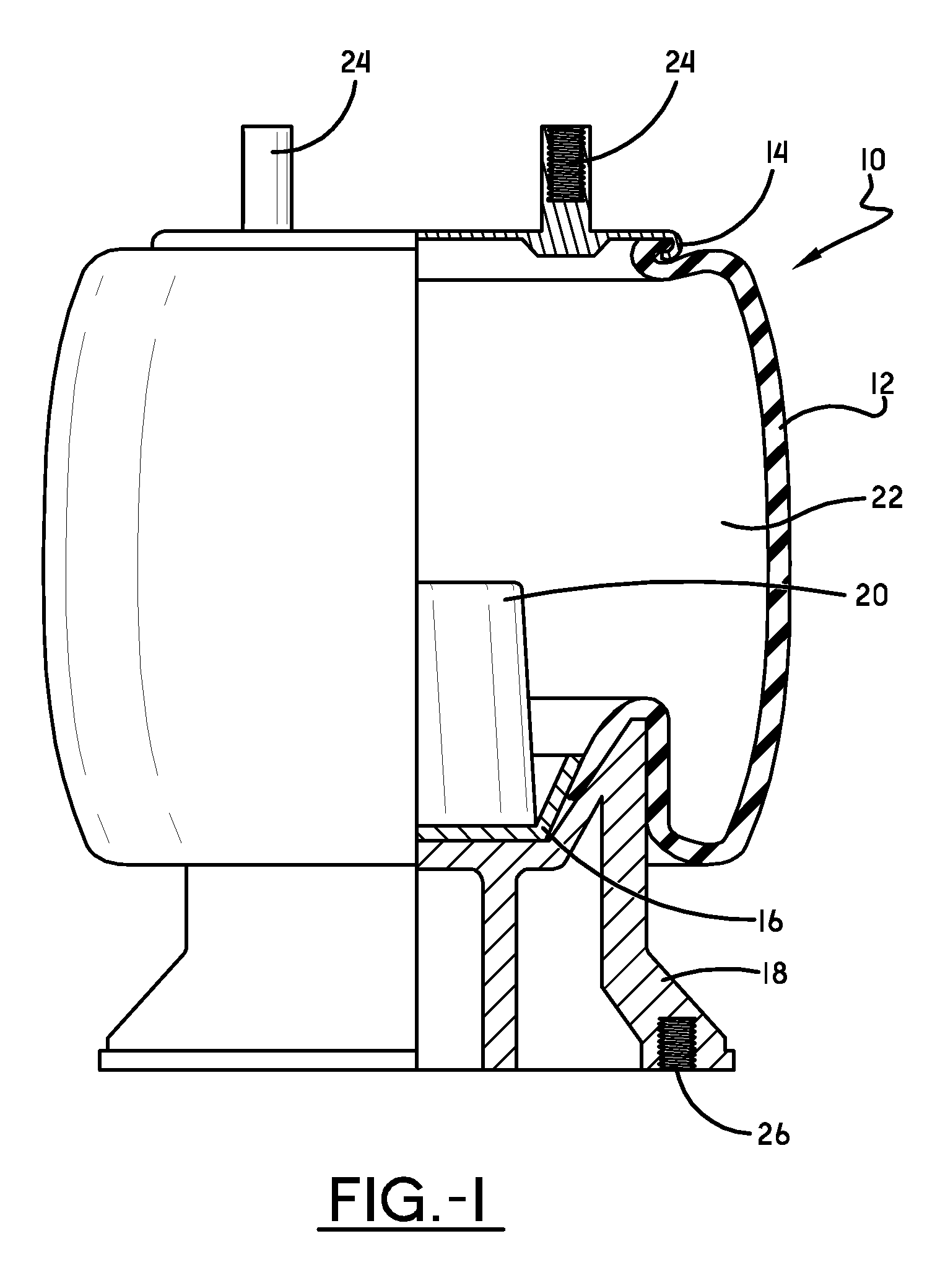 Air springs with improved high temperature performance