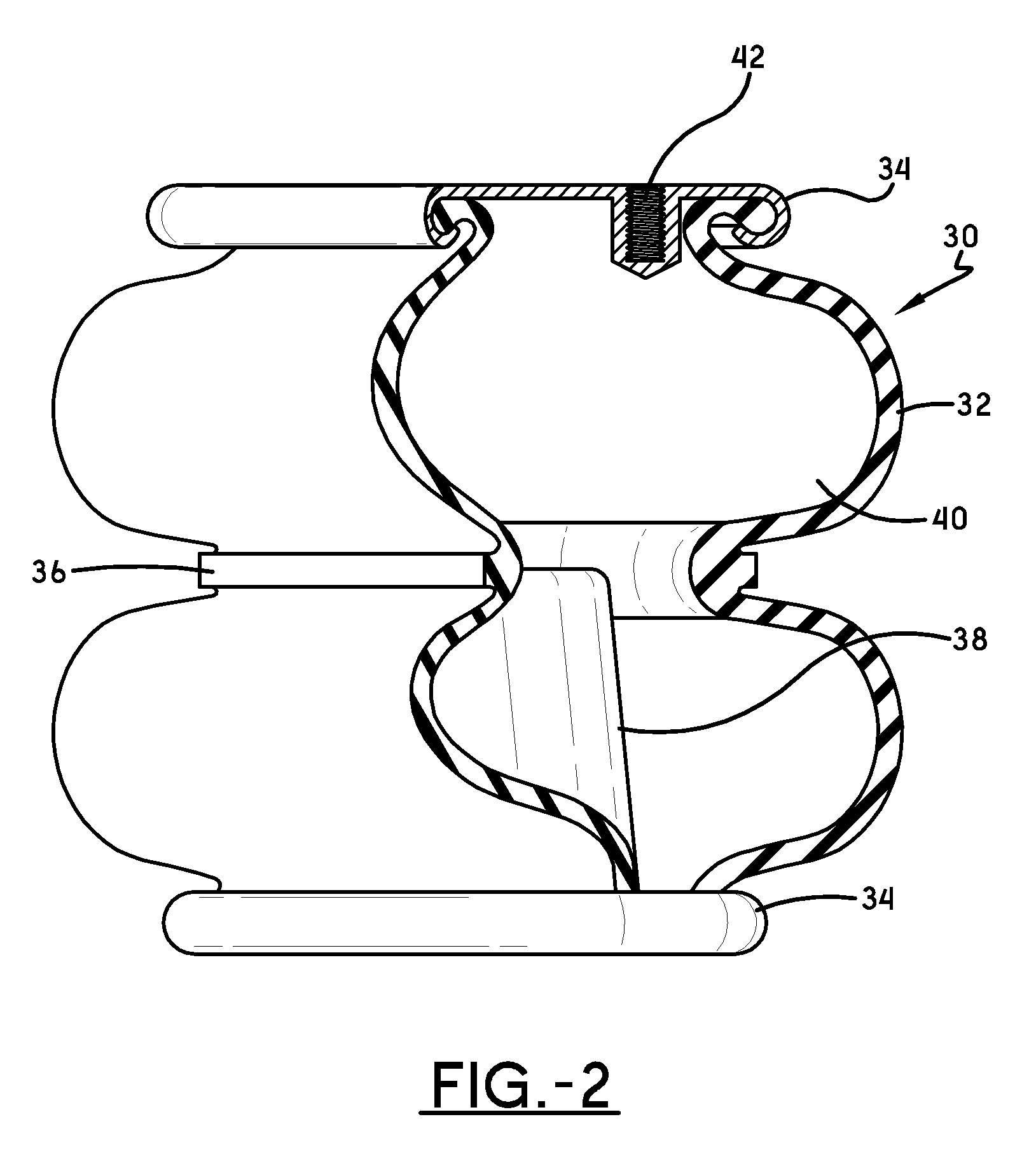 Air springs with improved high temperature performance