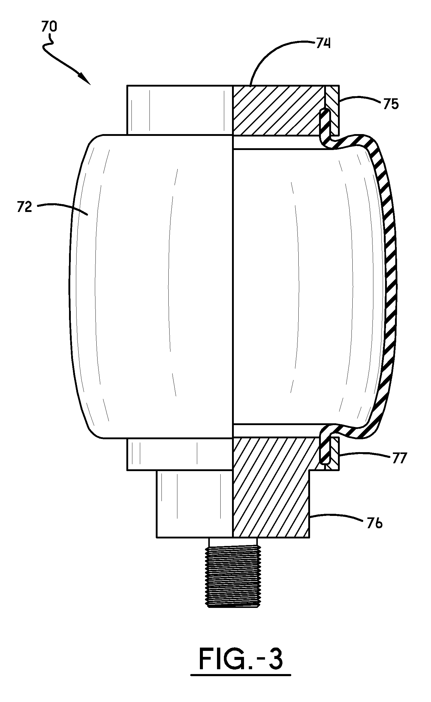 Air springs with improved high temperature performance