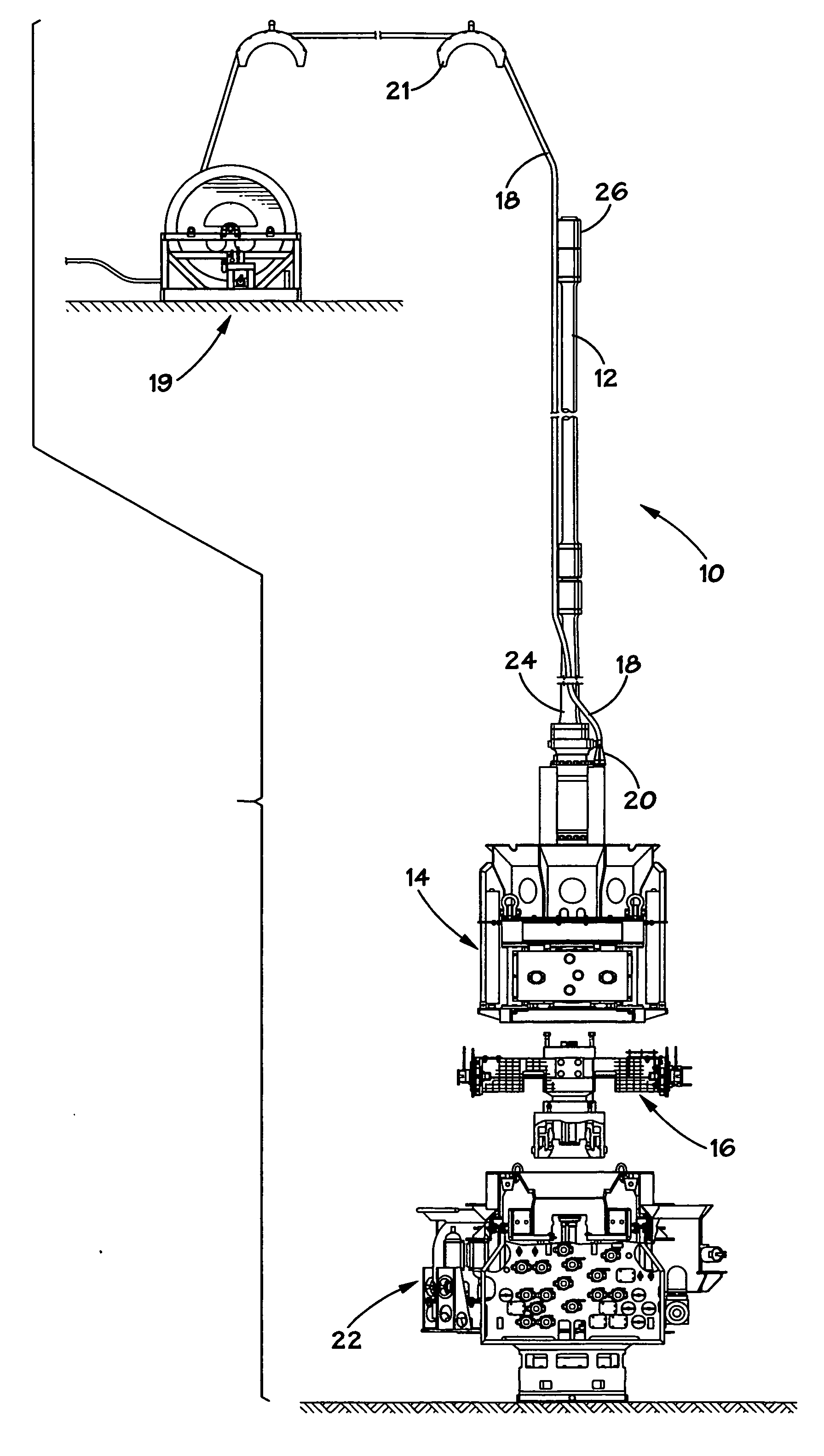 Riserless modular subsea well intervention, method and apparatus