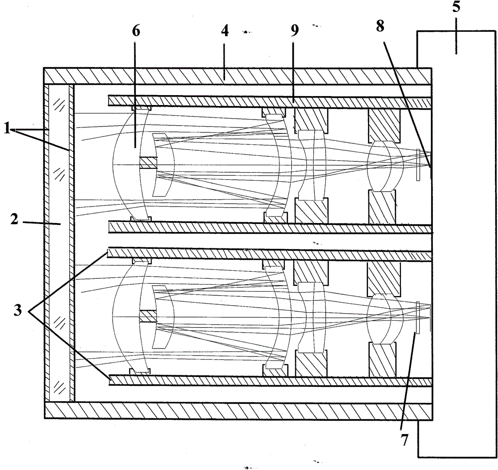 Near-space airborne-to-ground real-time imaging system