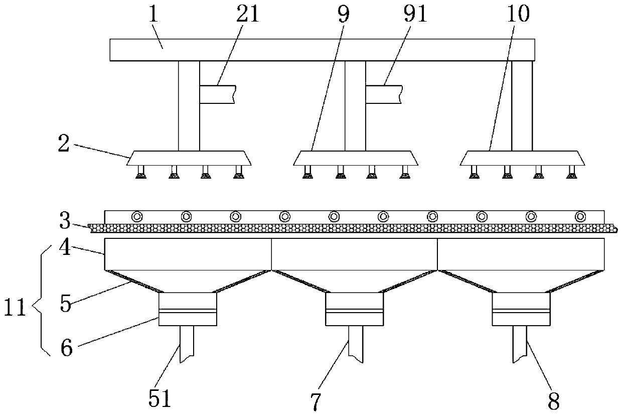 Chromatized thread steel controlled rolling and controlled cooling equipment