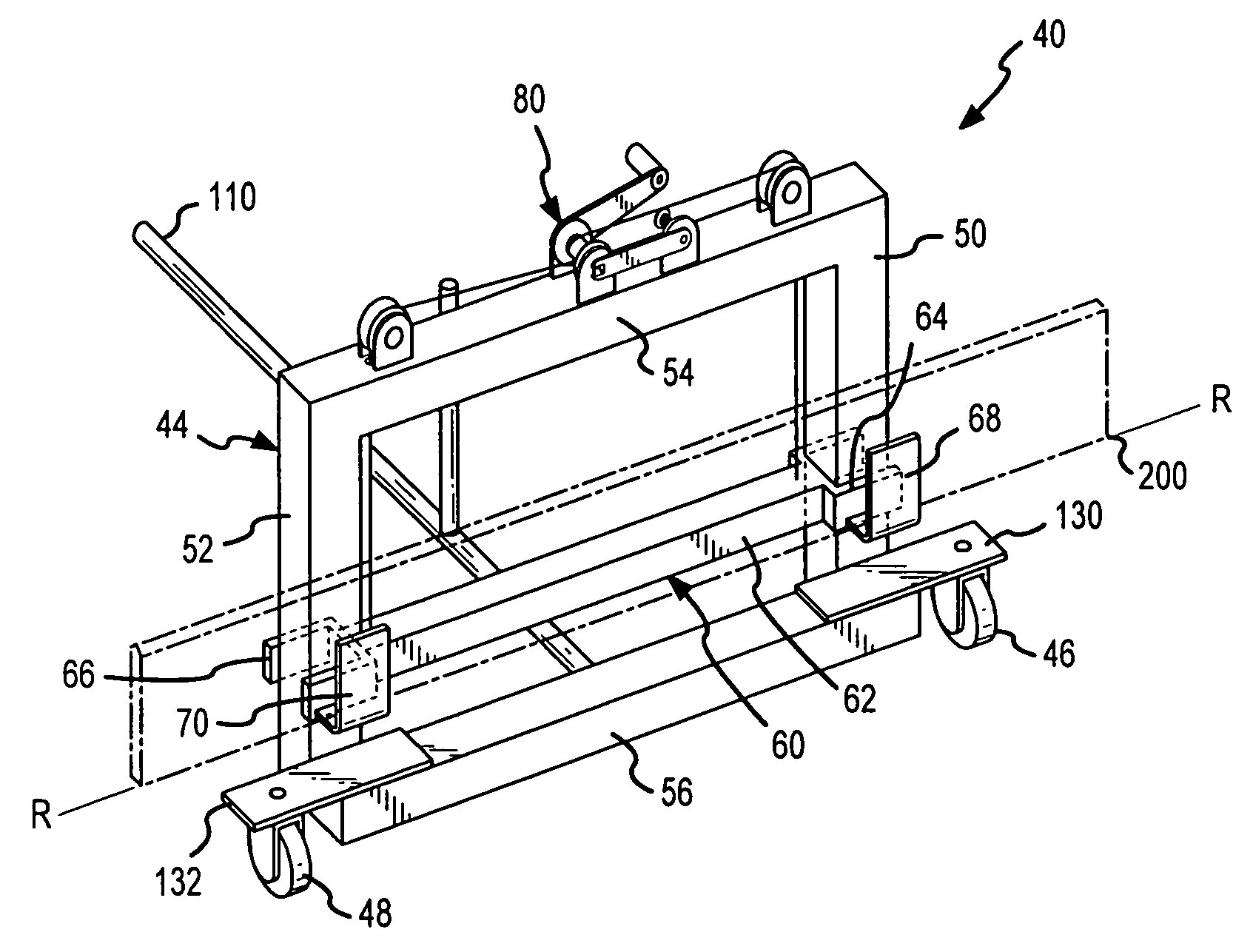 Cutting edge cart