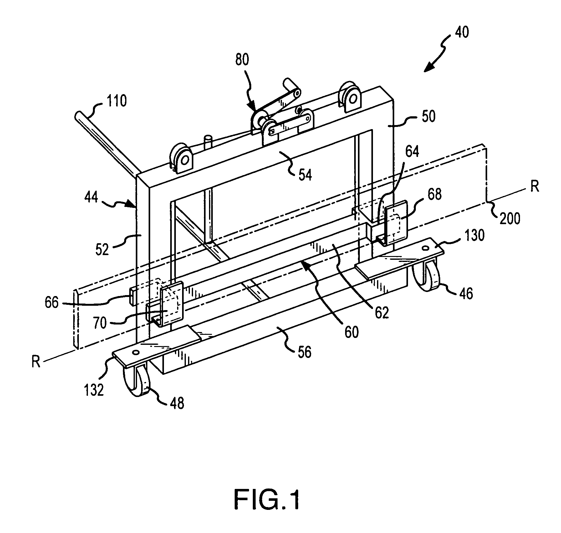 Cutting edge cart