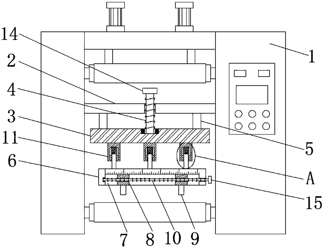 Cardiogram paper roll-dividing device with edge cutting function