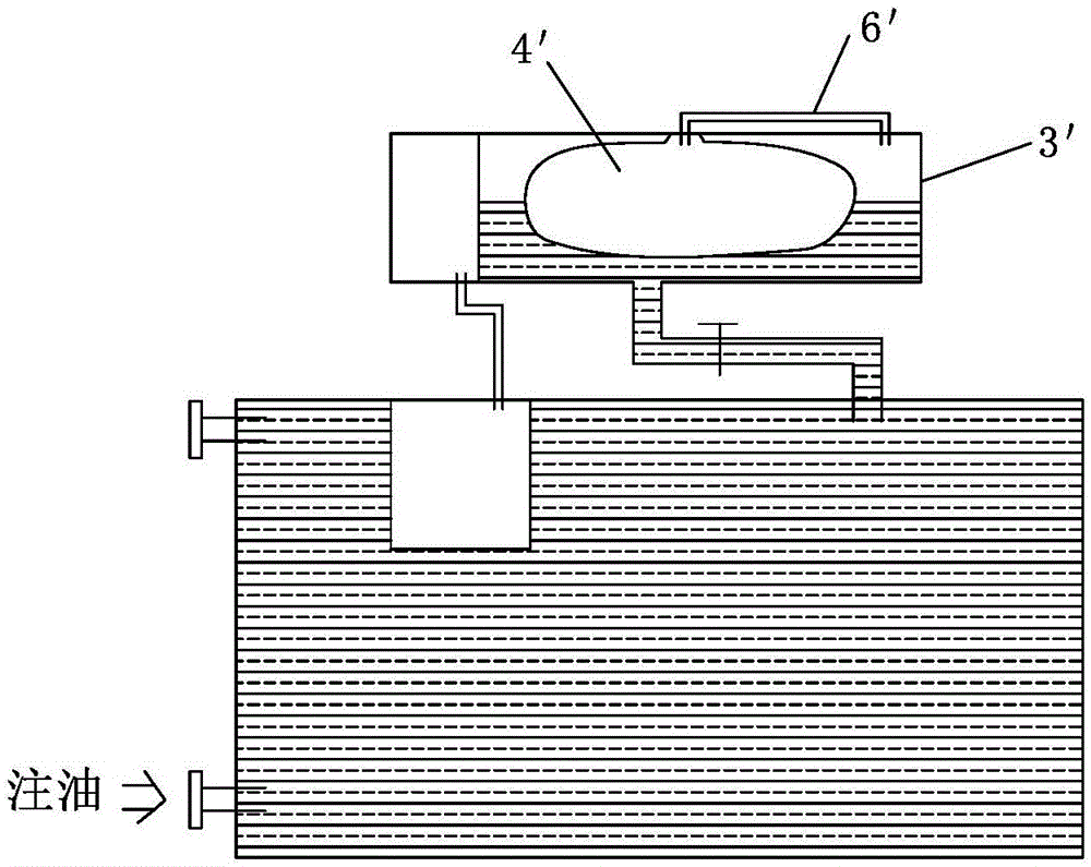 Power-transformer overall vacuumizing device