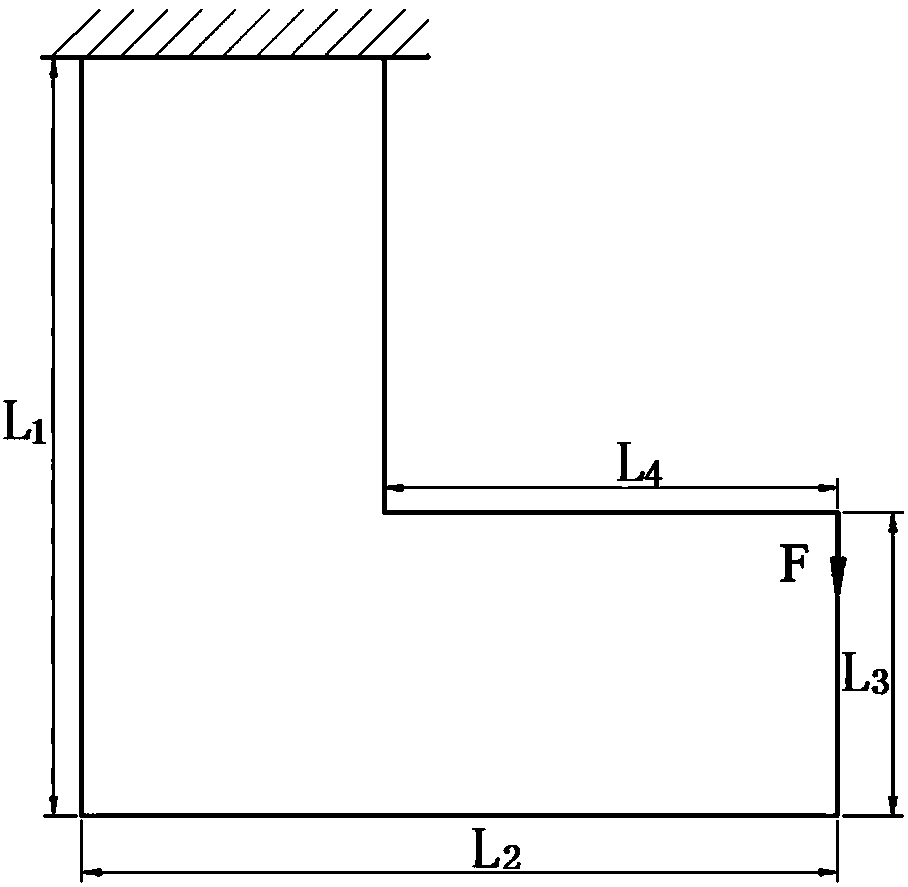 Structural topology optimization design method based on stress punishment and self-adaptive volume