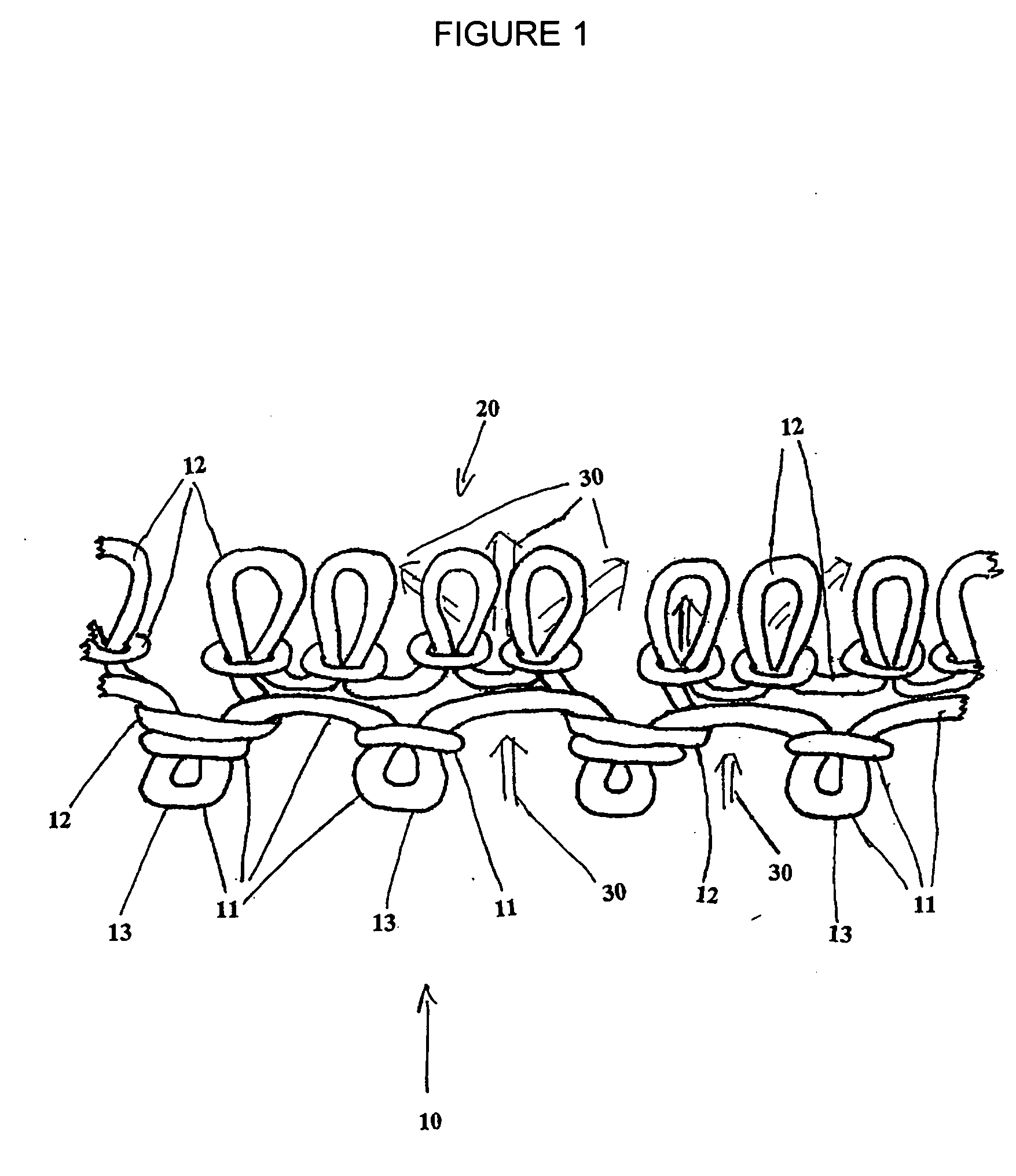 Fabric and a method of making the fabric