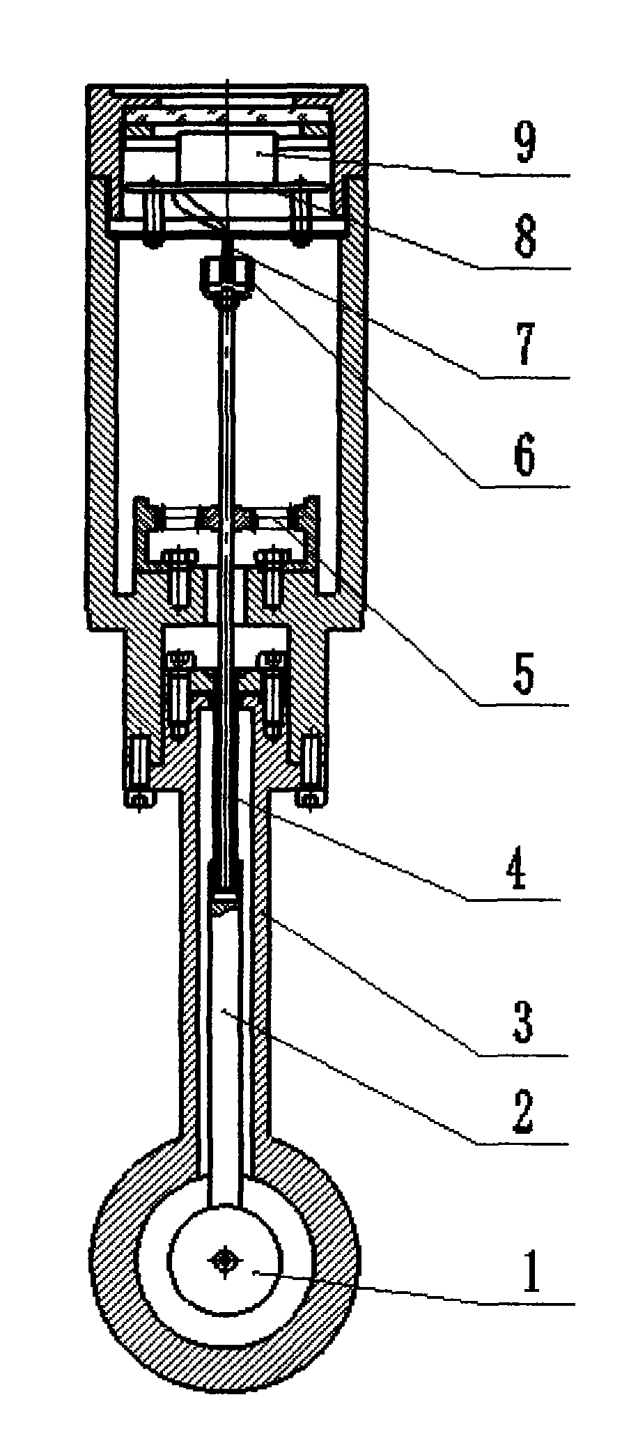 Target type flowmeter of non-contact type displacement sensor