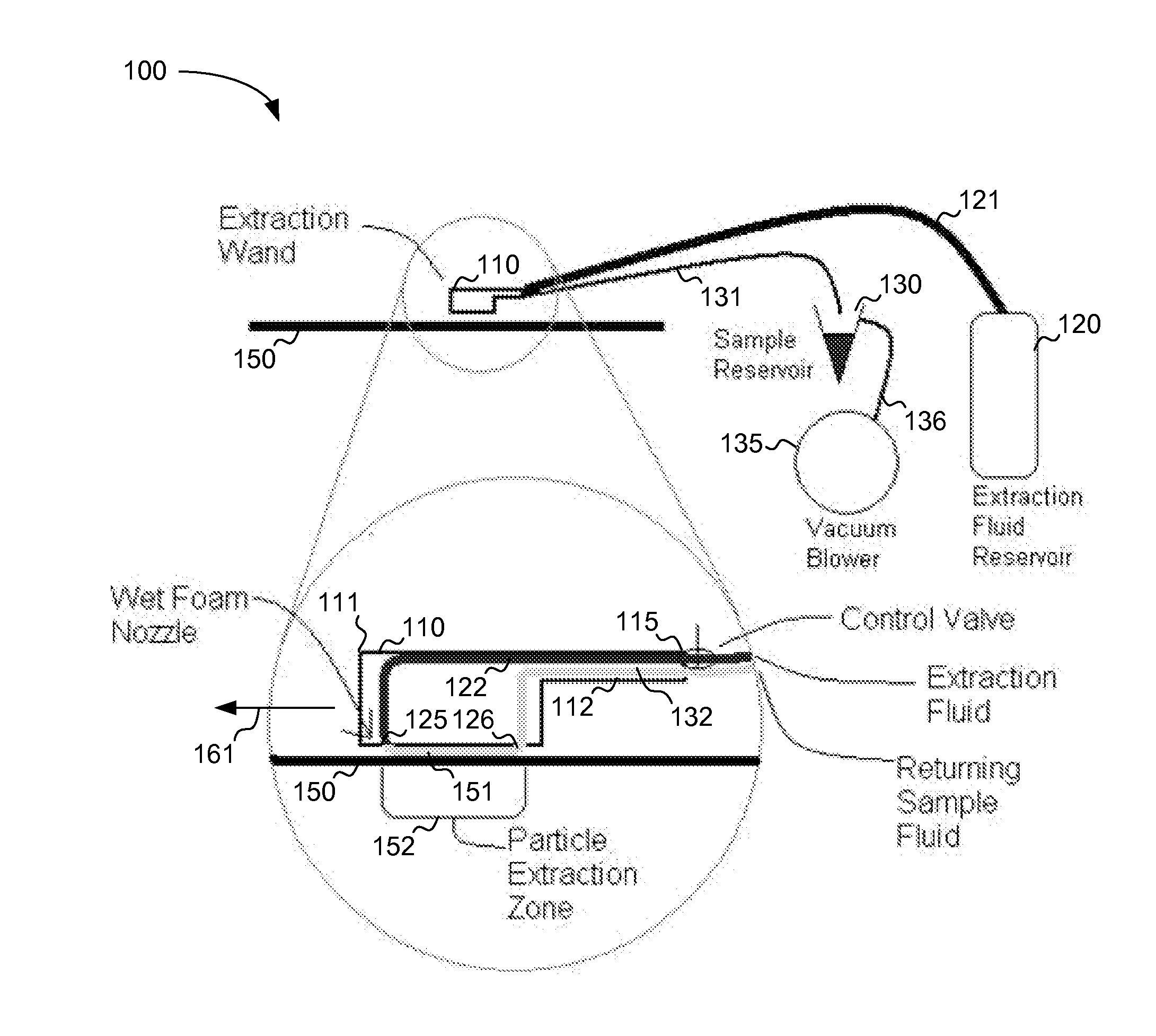 Surface Sampler for Bioterrorism Particle Detection