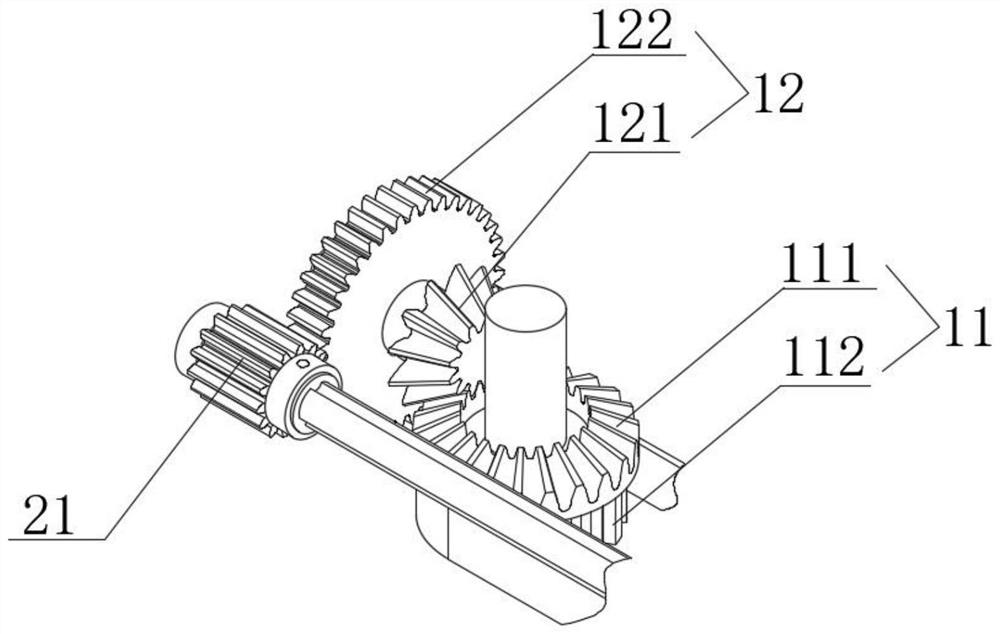 Transmission mechanism of electric telescopic curtain and telescopic curtain guide rail