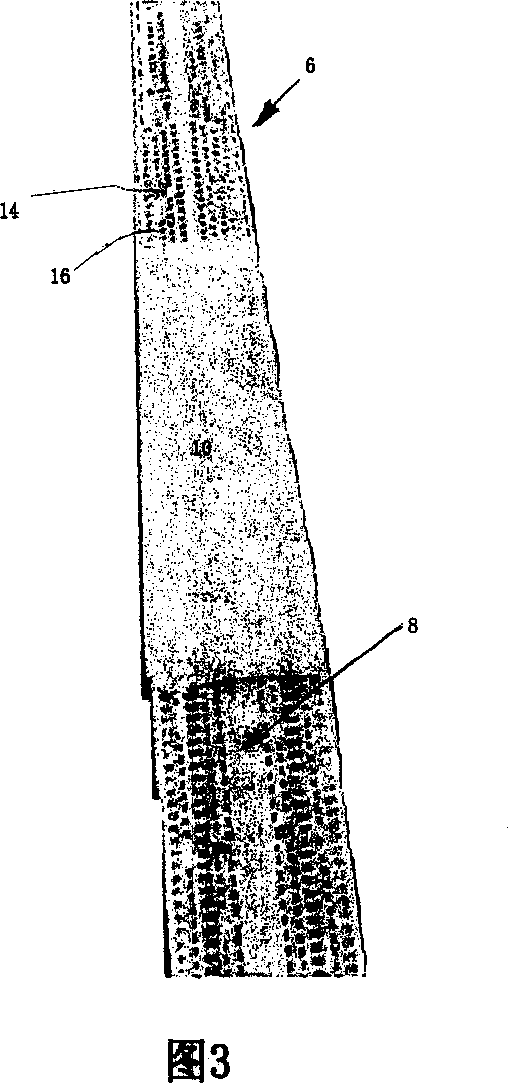 Sleeve/bag item of fat and moisture absorbing material for pelt boards