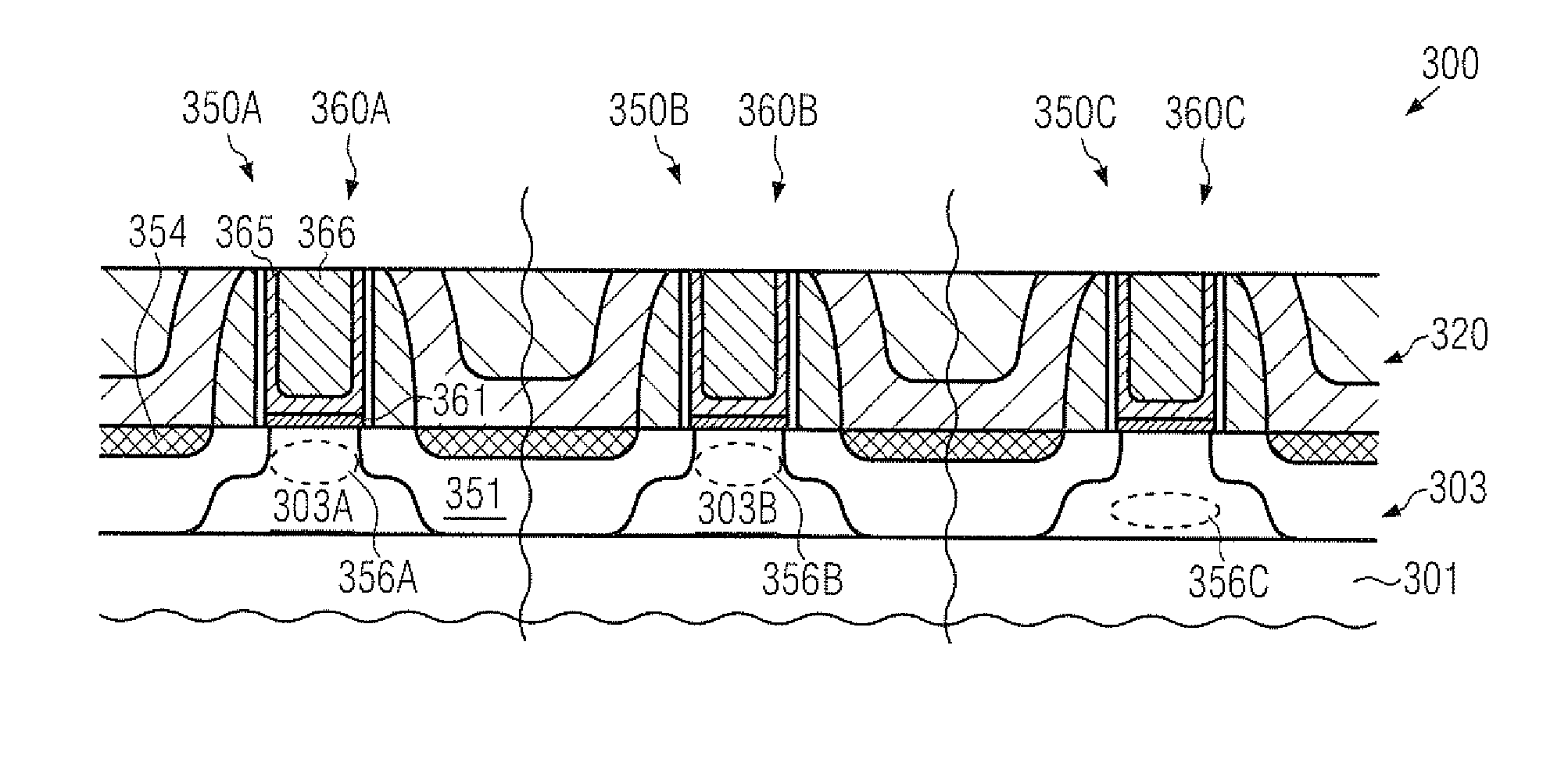 Adjustment of transistor characteristics based on a late well implantation