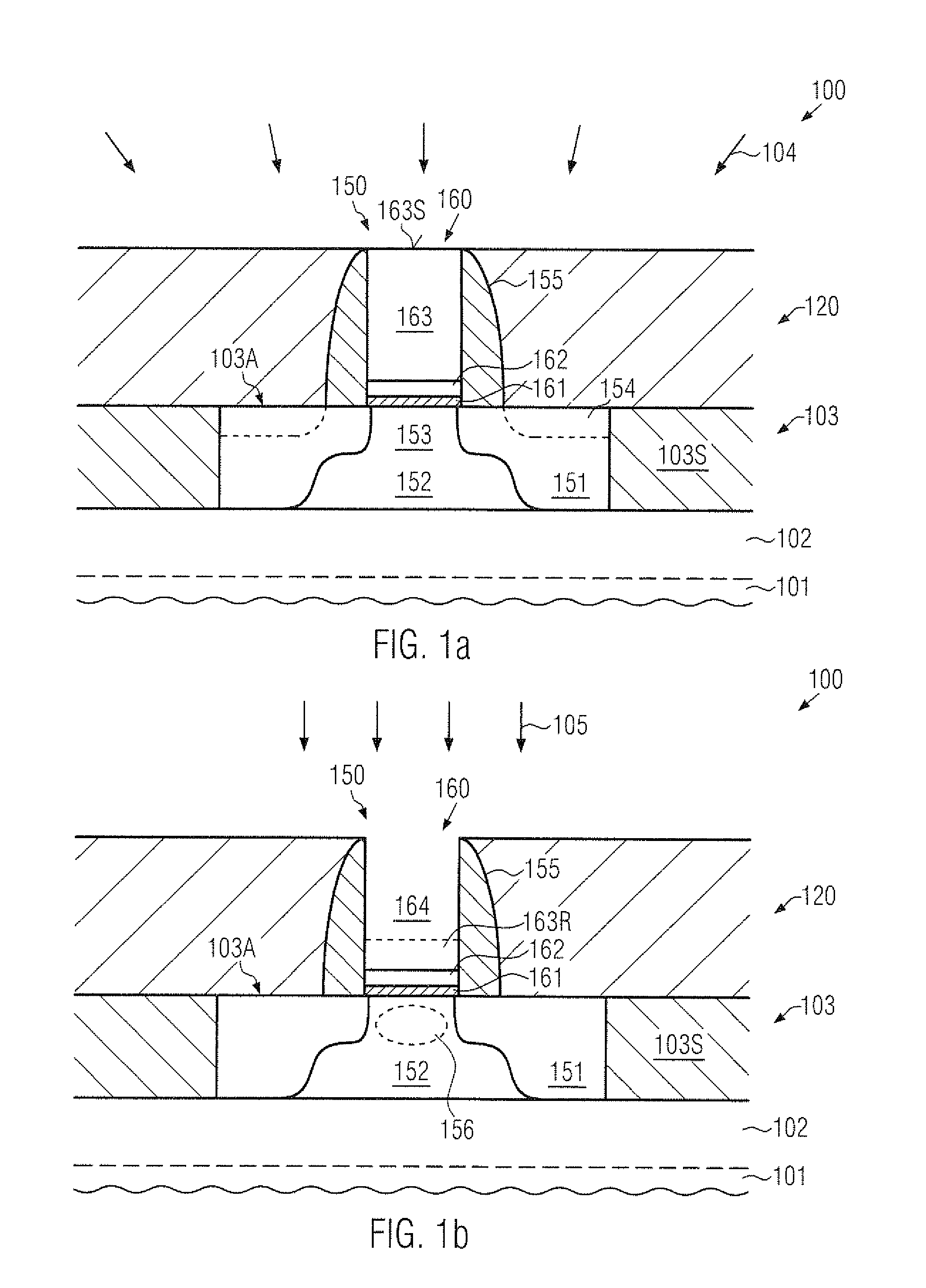 Adjustment of transistor characteristics based on a late well implantation