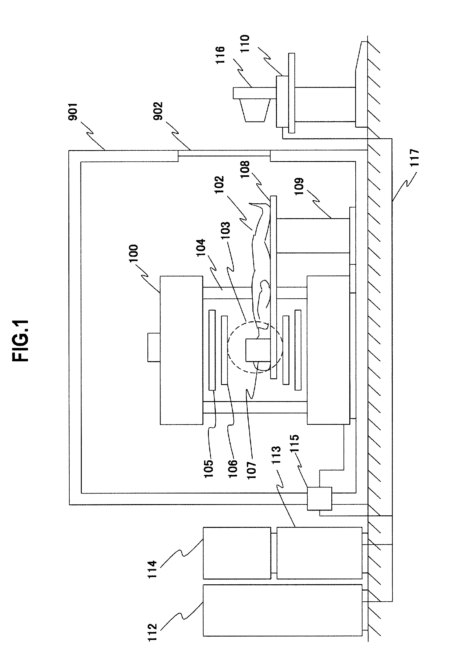 Open-type MRI apparatus, and open-type superconducting MRI apparatus