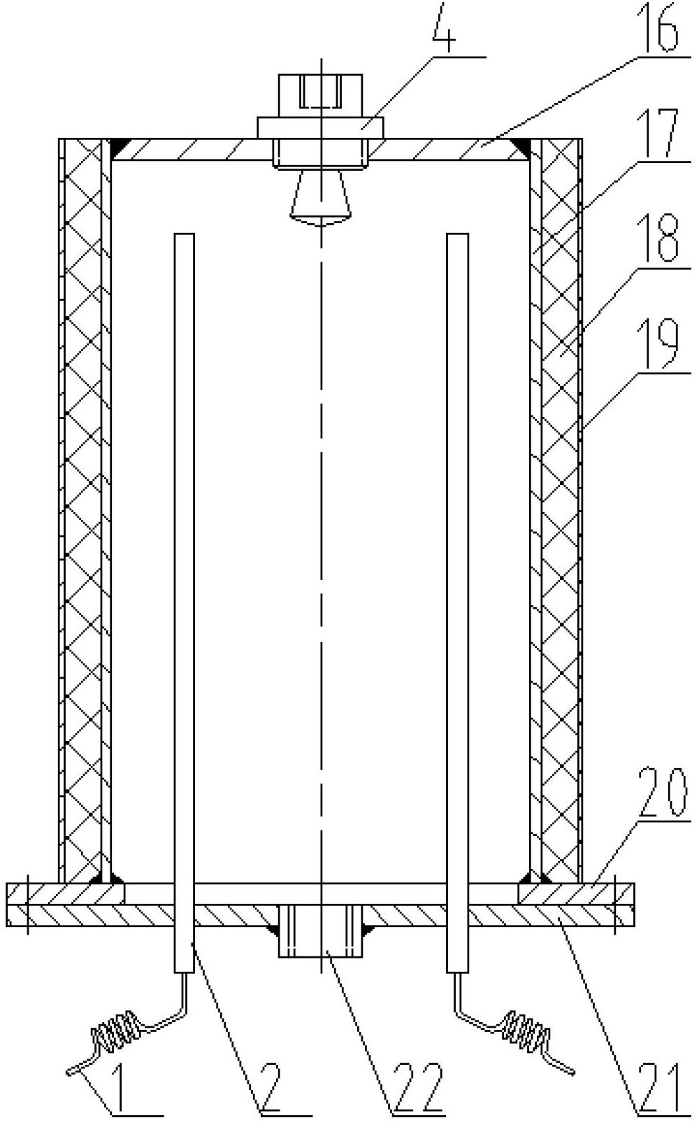 Wind power heat energy exchange equipment