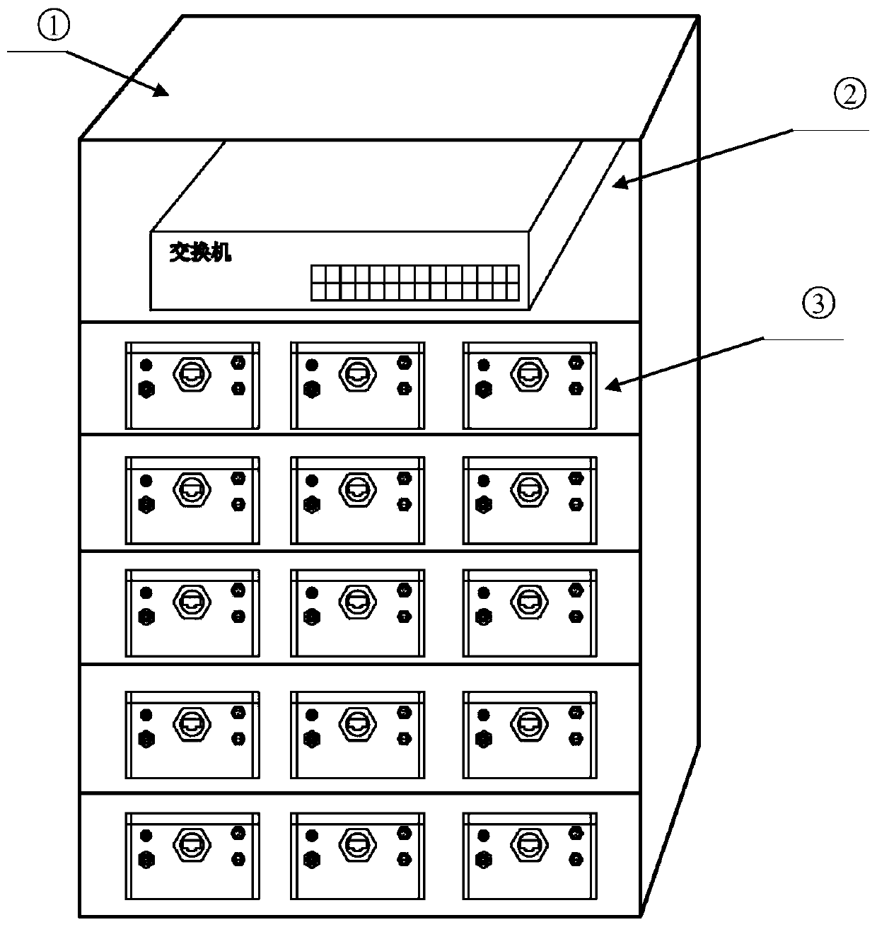 Connection system and data extraction method based on combined submarine seismic acquisition node