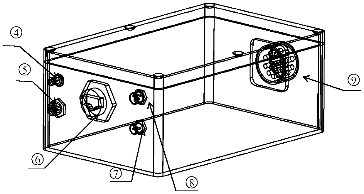 Connection system and data extraction method based on combined submarine seismic acquisition node