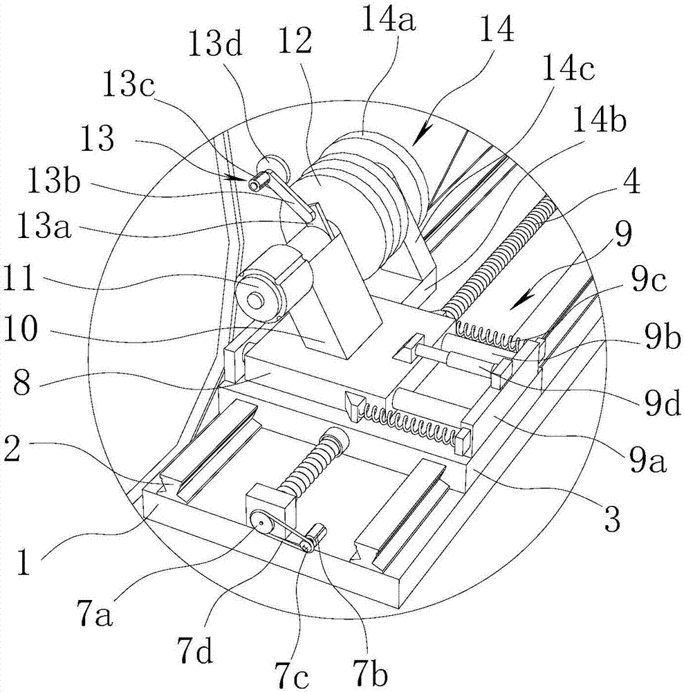 Grinding equipment for cathode roller