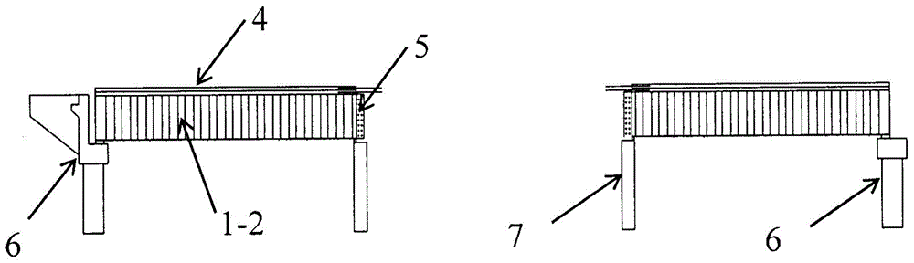 Prefabricated steel-concrete composite T-beam with corrugated steel web and its construction method