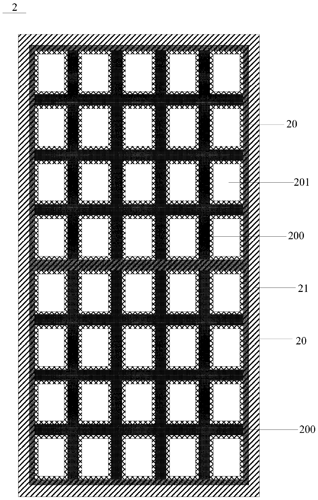 Masks, manufacturing method of masks, open mask plate, application method of open mask plate, and thin film deposition equipment