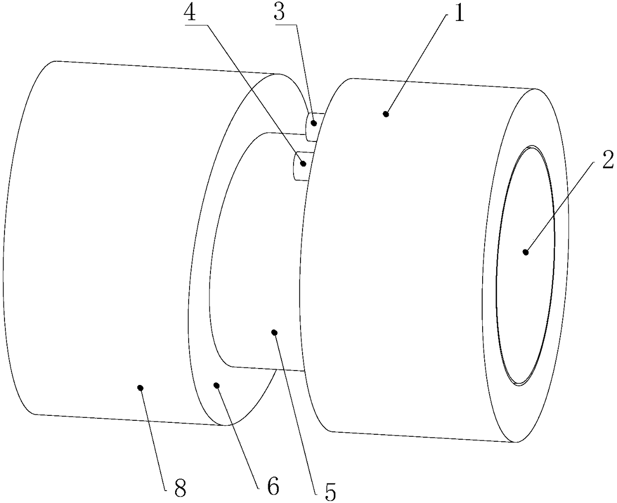 Robot joint structure