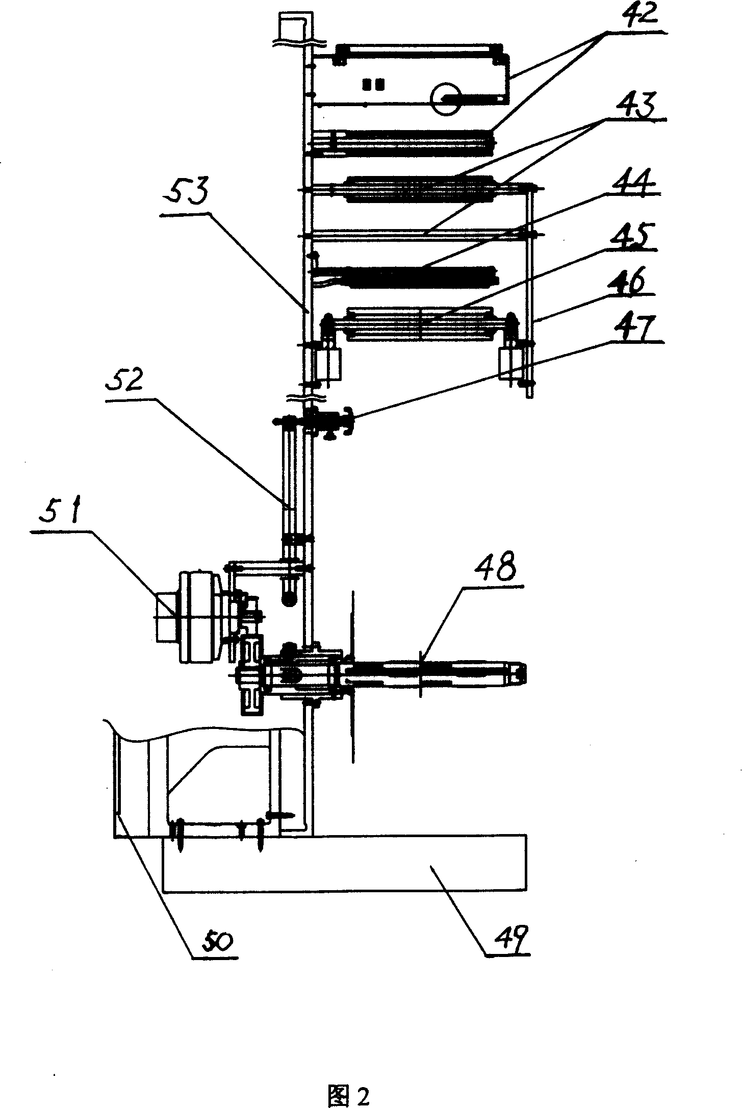 Label wheel rotary printing machine