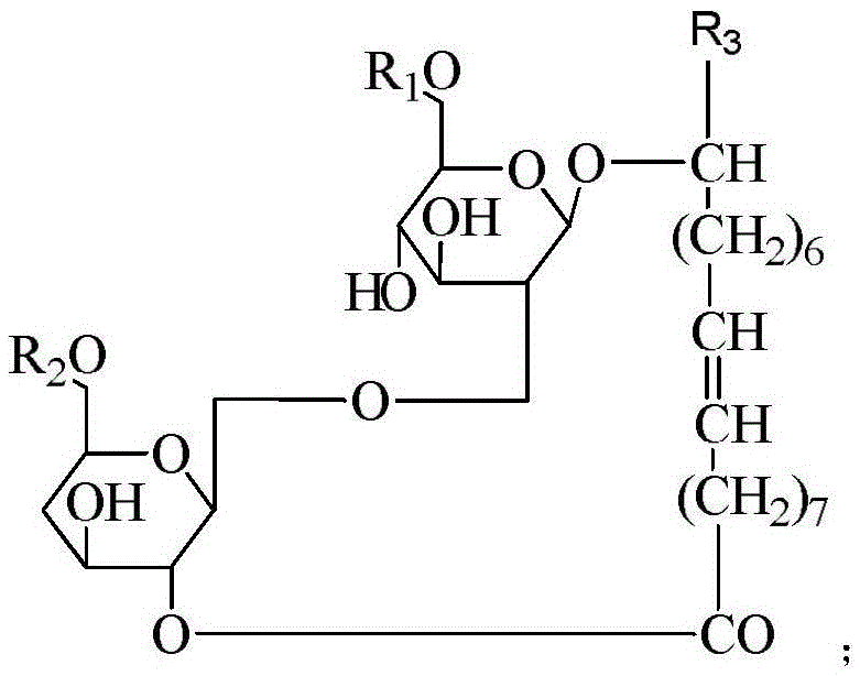 Application of sophorolipid