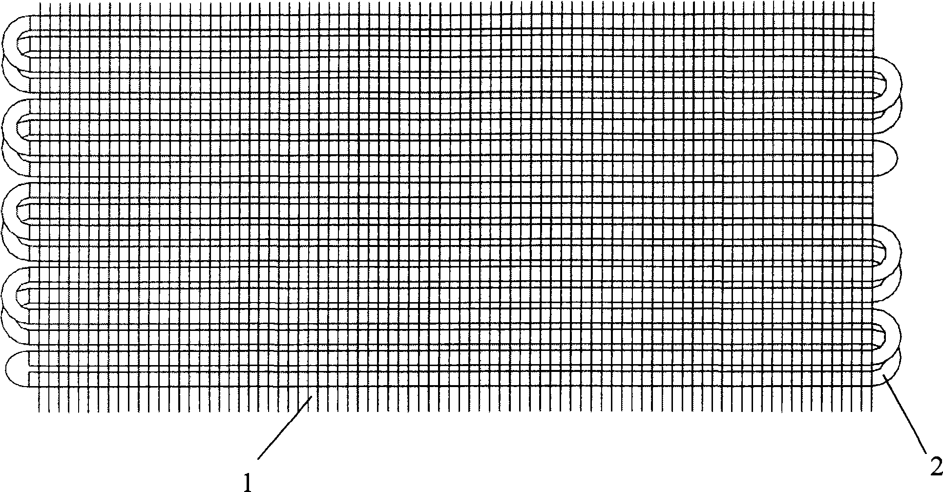 Heat exchanger structure of air conditioner