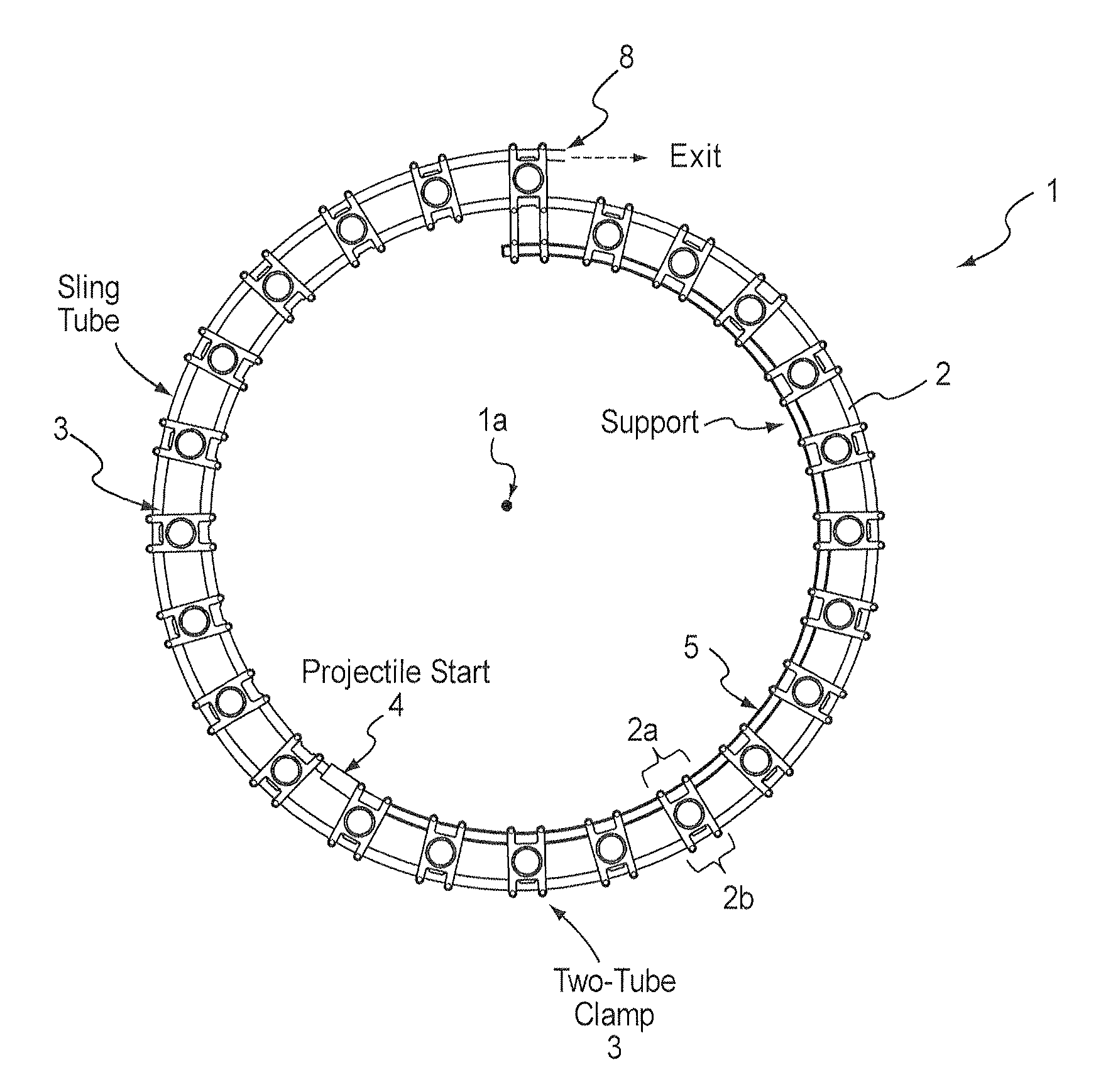 High velocity mass accelerator and method of use thereof