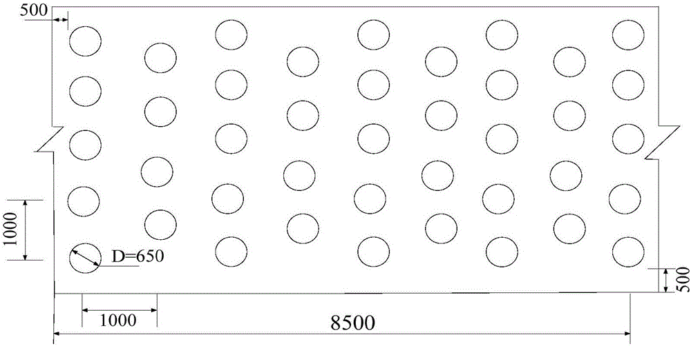 Operation highway bridgehead vehicle jump disposition structure and method based on structural distortion coordination control