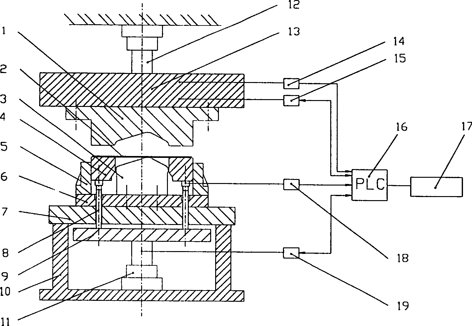 Edge pressing force and punching speed changeable method for forming sheets and device thereof