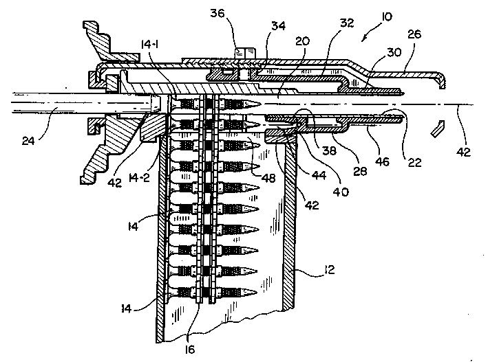 Telescopic supporter for driving tool of fastening component