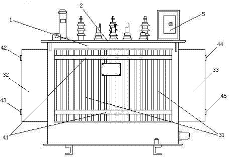 Anti-theft noise-reduction transformer