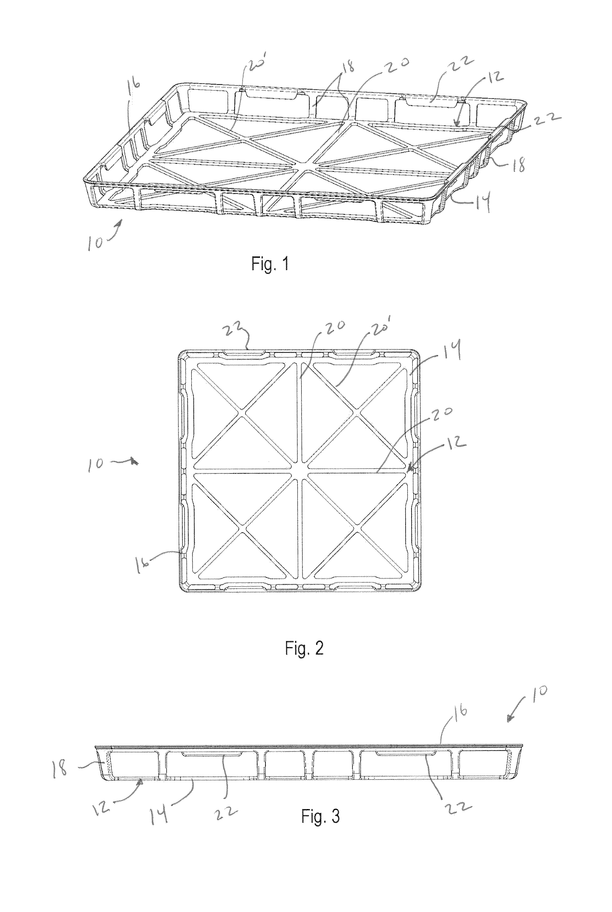 Cooking support with removable mesh insert