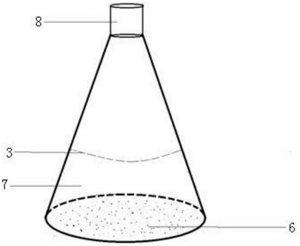 Apparatus for determining exchange capacity of ion exchange resin