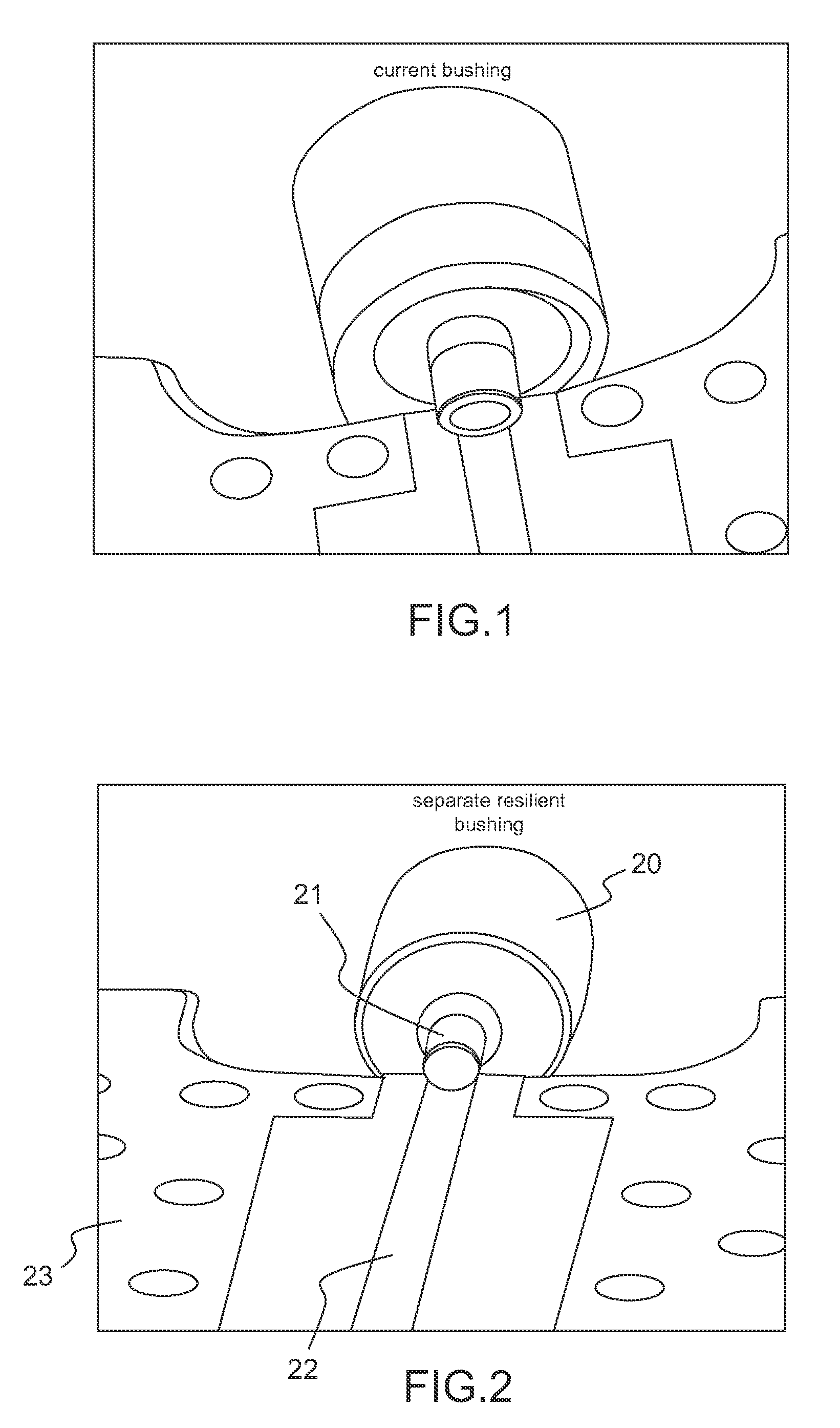 Electromagnetic protection device able to protect a microwave connection between a connector and a microwave element