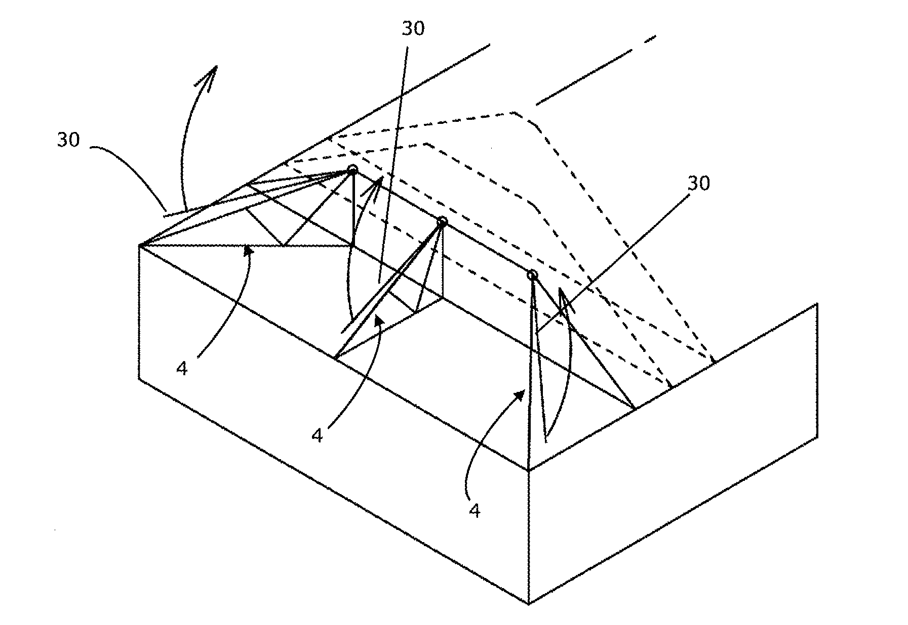 Trusses for use in building construction and methods of installing same