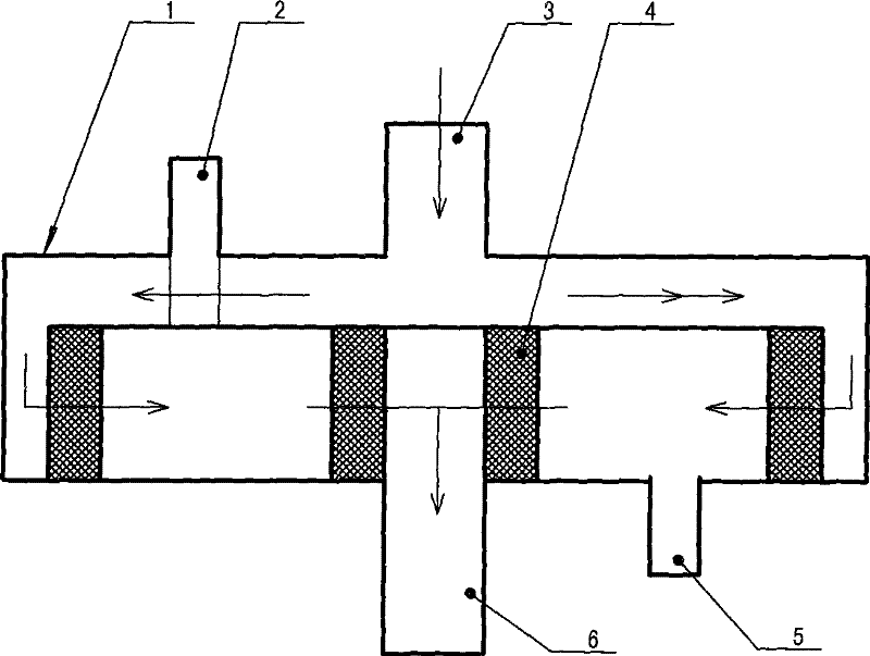 Extraction method of natural soluble polysaccharide using radial chromatography