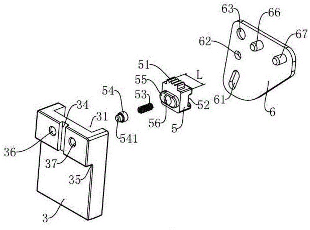 Lock with bolt adjusting mechanism