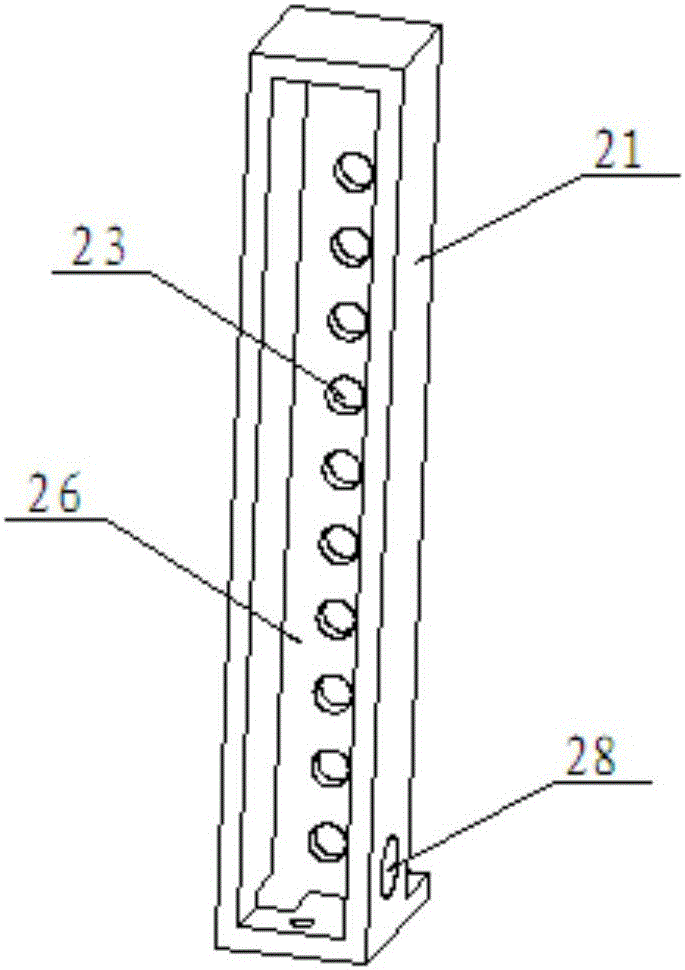 Auxiliary scale apparatus used for ice coating observation of power transmission line