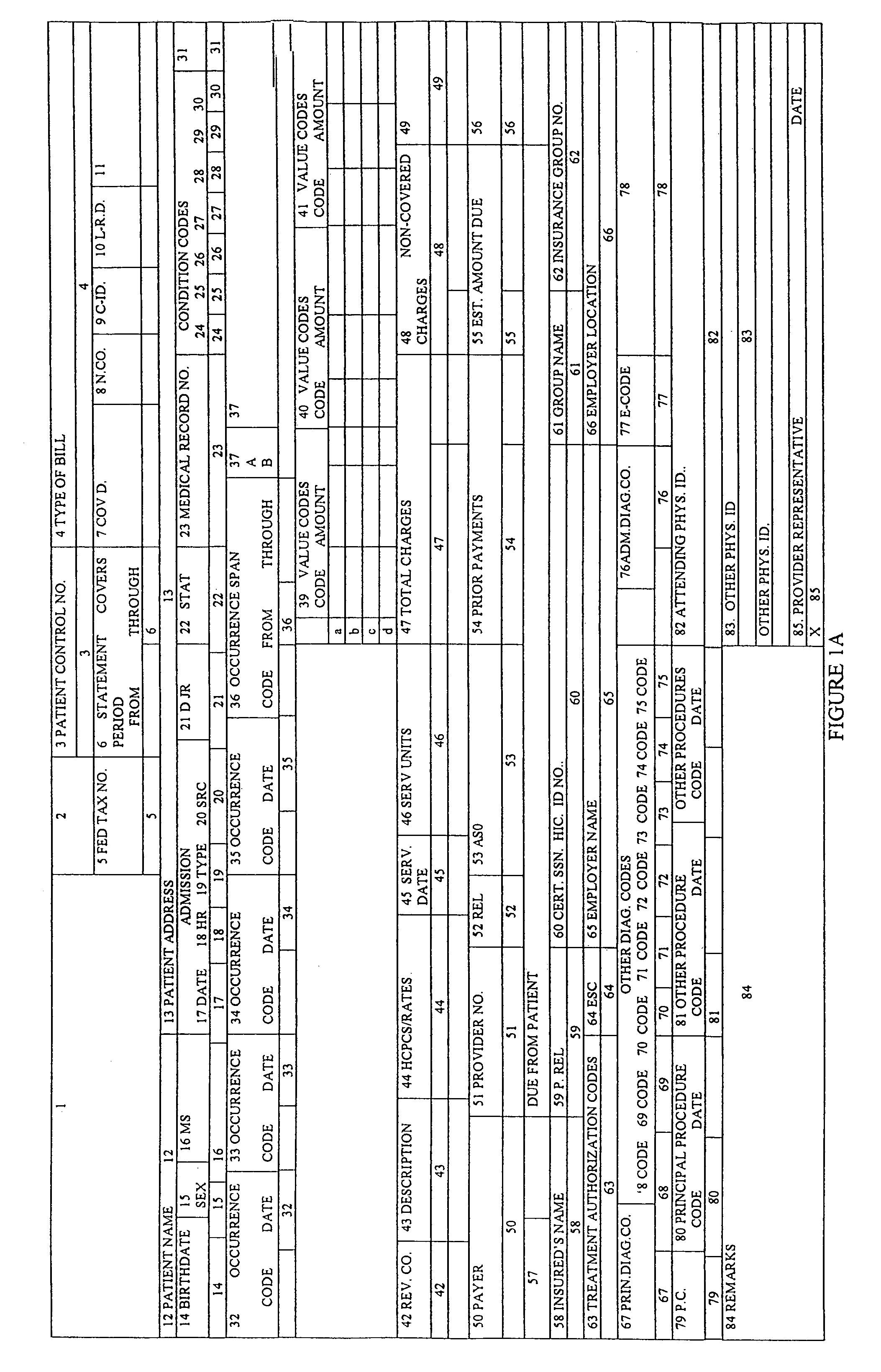 Method of and system for rules-based population of a knowledge base used for medical claims processing