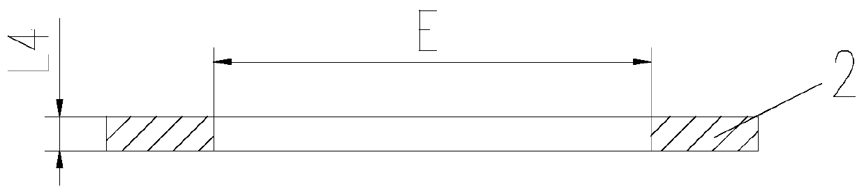 The method of installing magnetic steel in the round hole