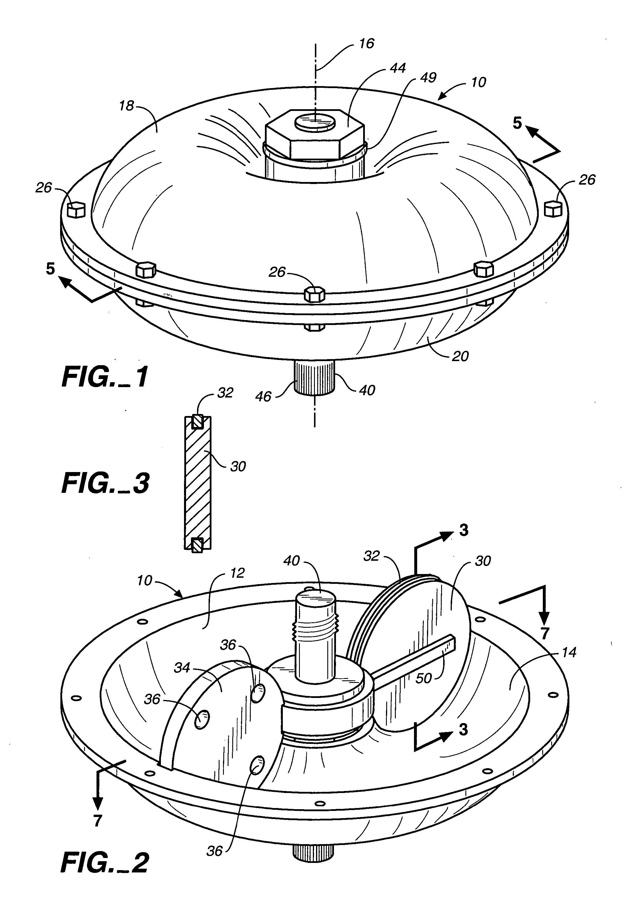 Toroidal rotary damper apparatus