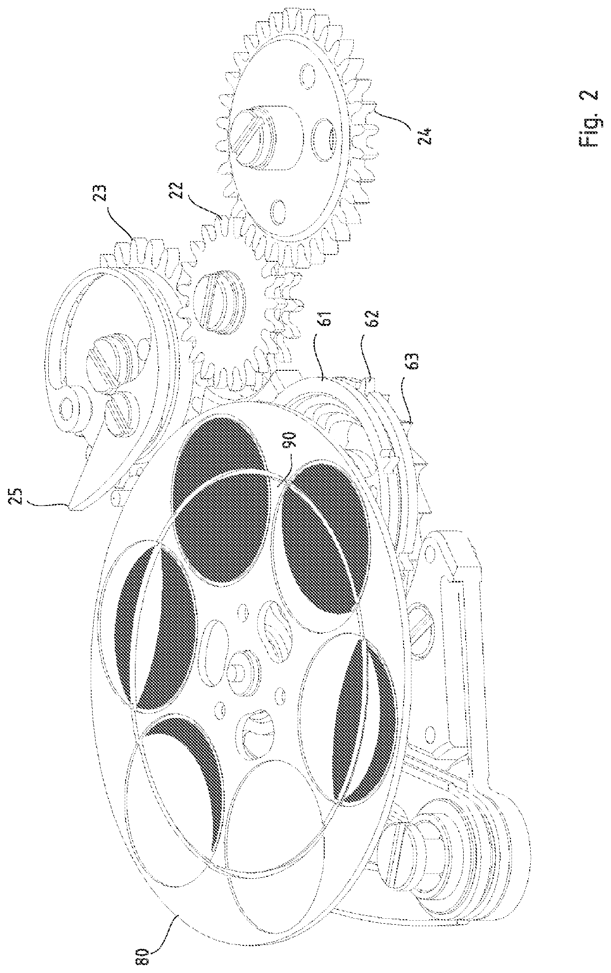 Moon-phase display device