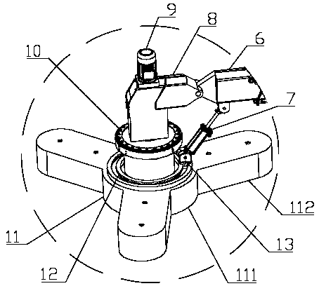 A green belt pruning device and its application method