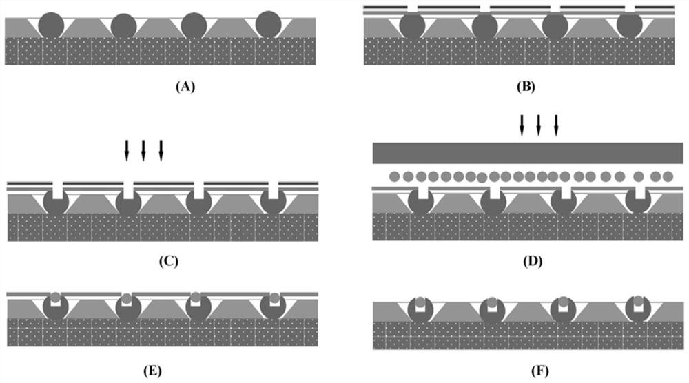 Nano-micro composite sphere as well as preparation method and application thereof